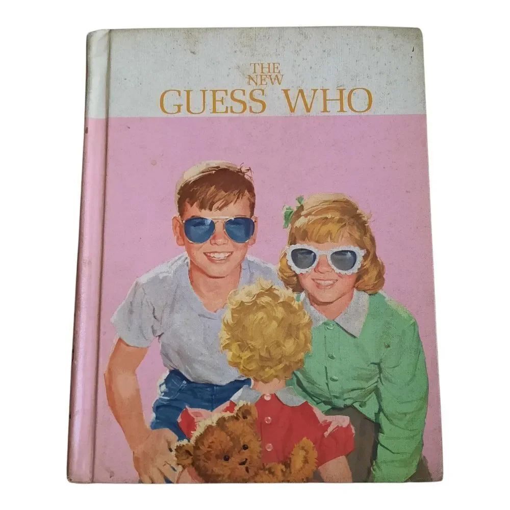 The New Guess Who Kids Book with Pink and Green Cover